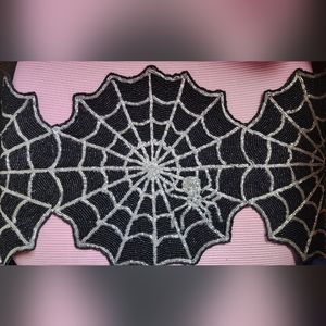 Beaded Spider Table Runner.
